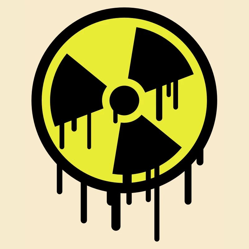 Atom Symbol Graffiti