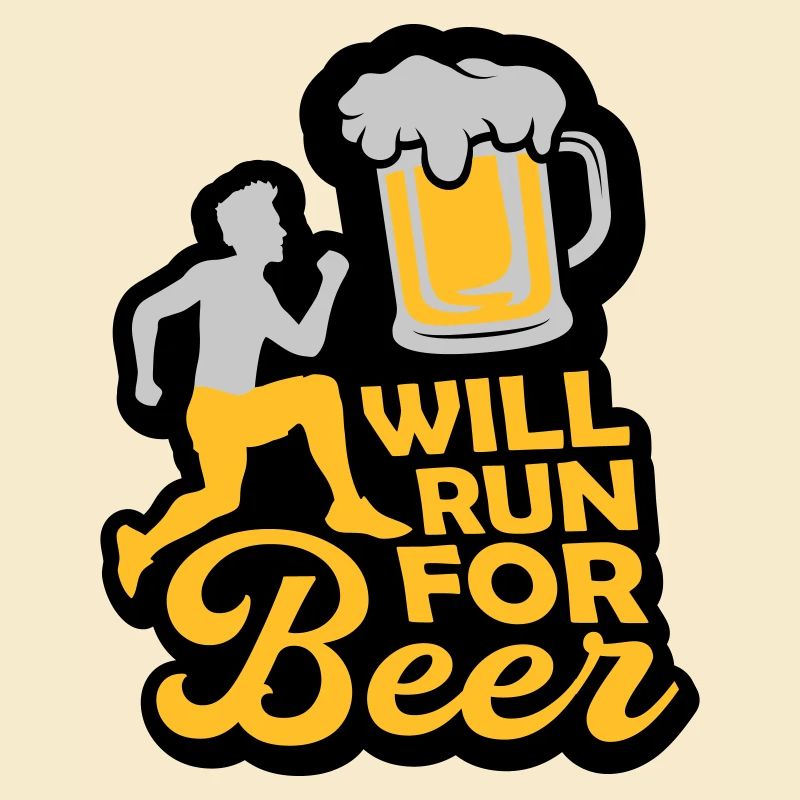 Für Bier rennen