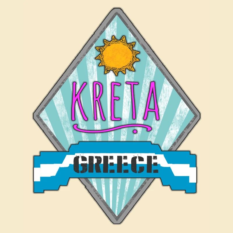Crete Greece Sun Design