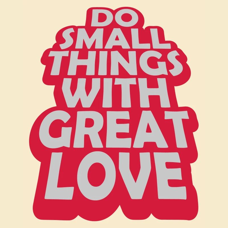 Zitat do small things