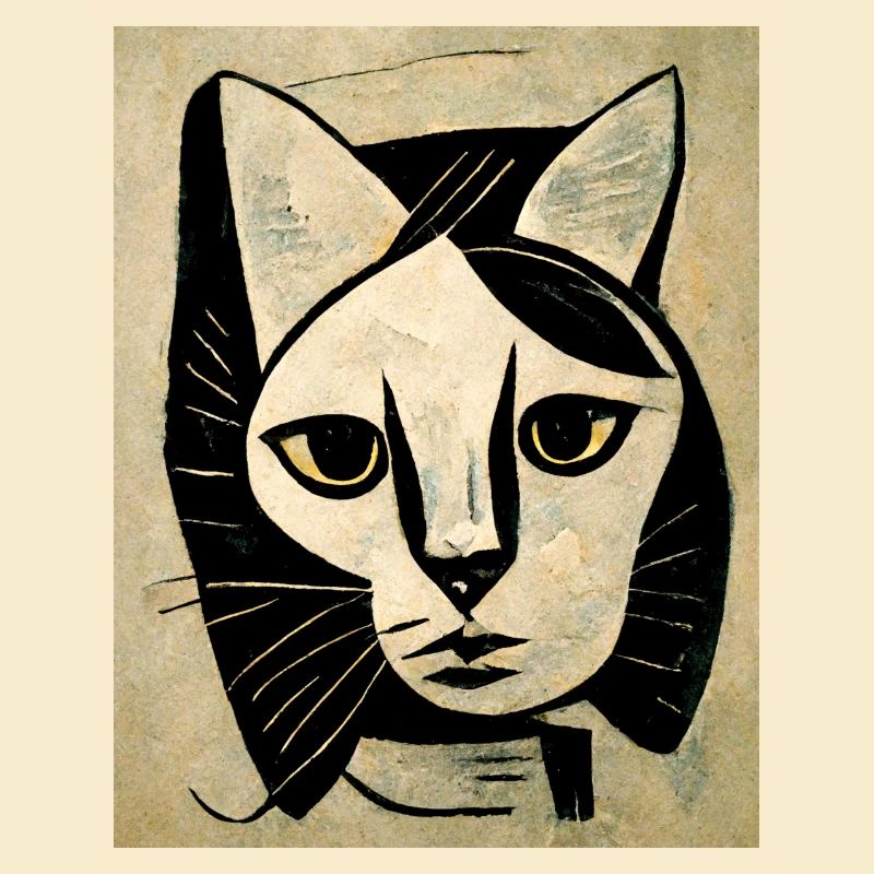 Katze abstrakt