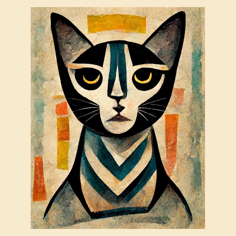 Katze abstrakt