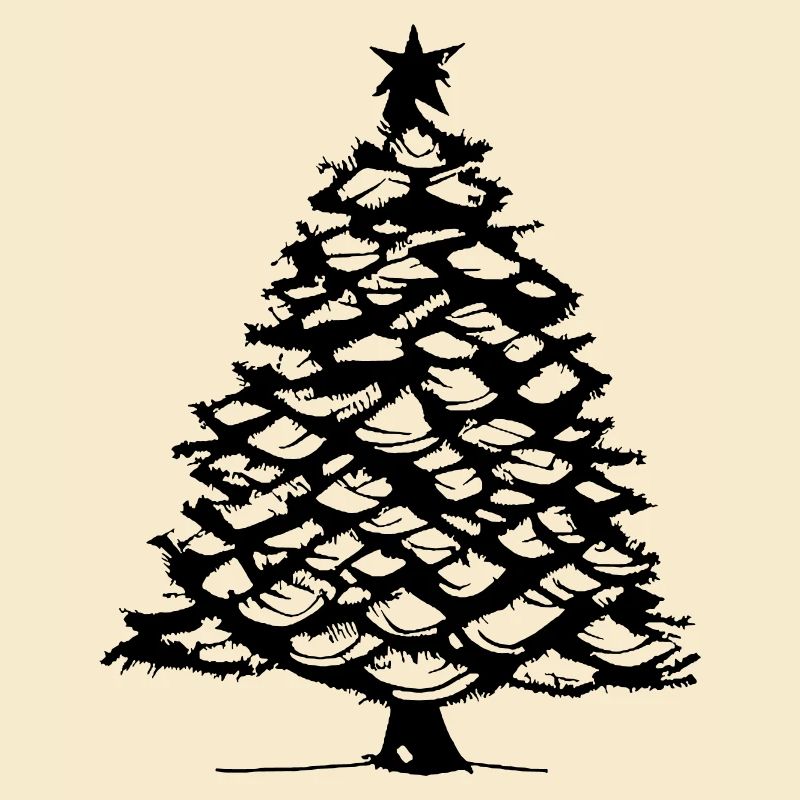 Weihnachten Baum Weihnachtsbaum Winter Vektor 12