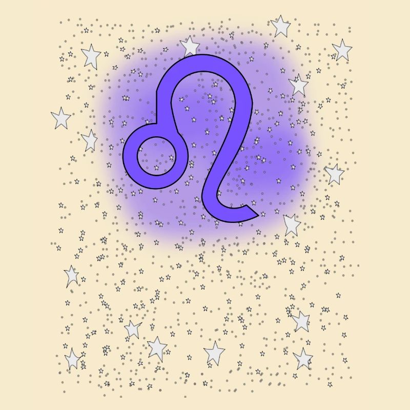 Sternzeichen Löwe Geschenk Symbol Sterne