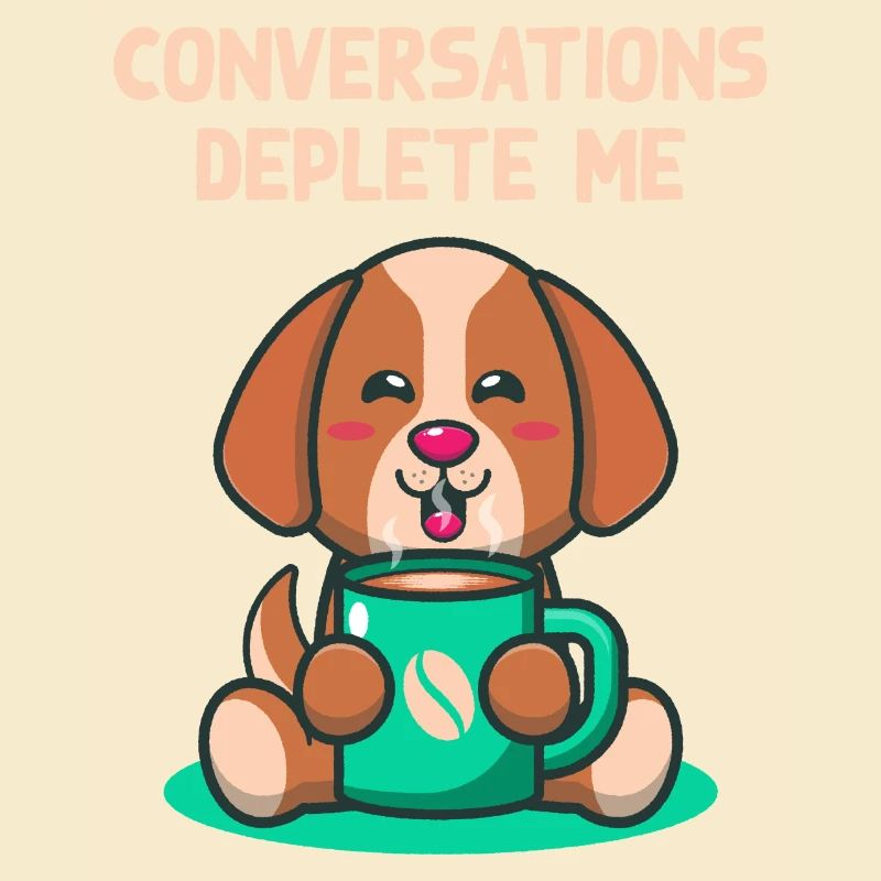 Conversations exhaust me introverted problem