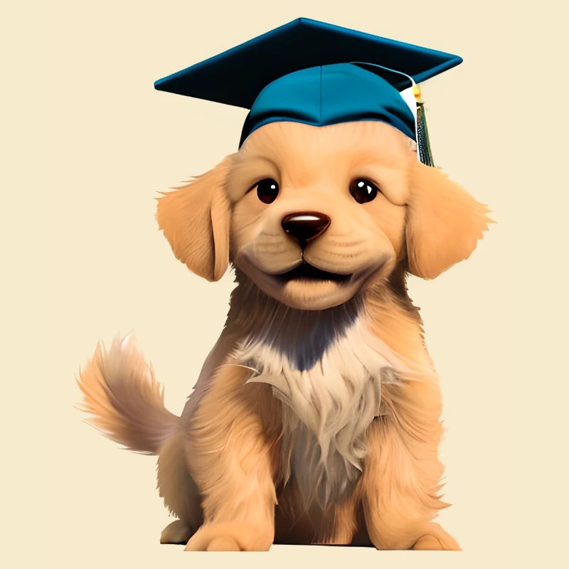 Graduation Bachelor Golden Retriever Studies