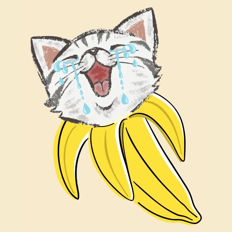 Bananen-Katze