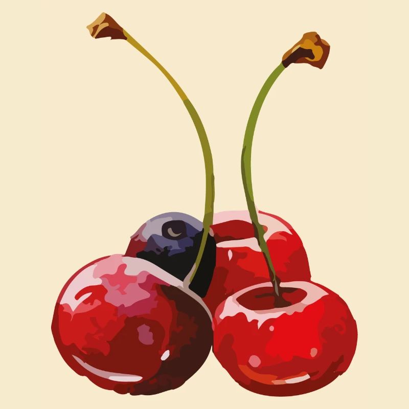 kirschen blaubeeren