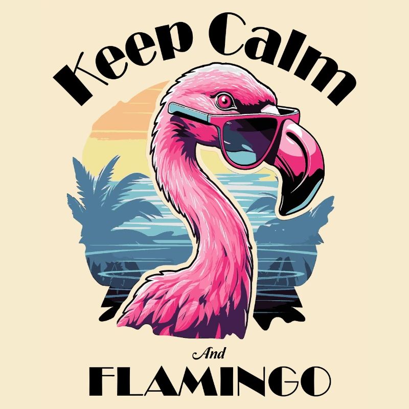 Keep Calm and Flamingo