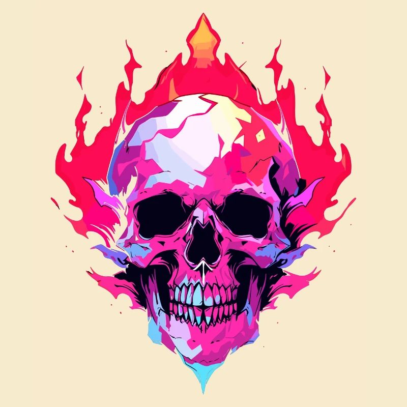 Skull neon