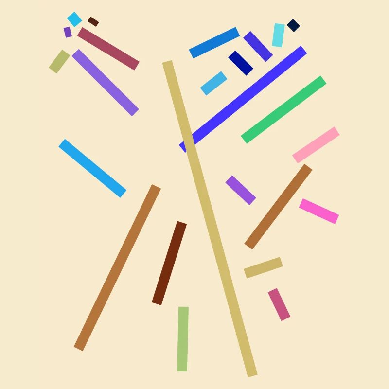 Minimal Striche Muster