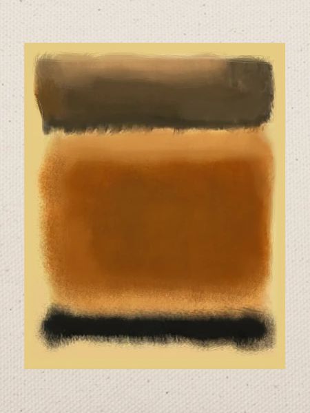 Rothko-Kunst im digitalen Stil