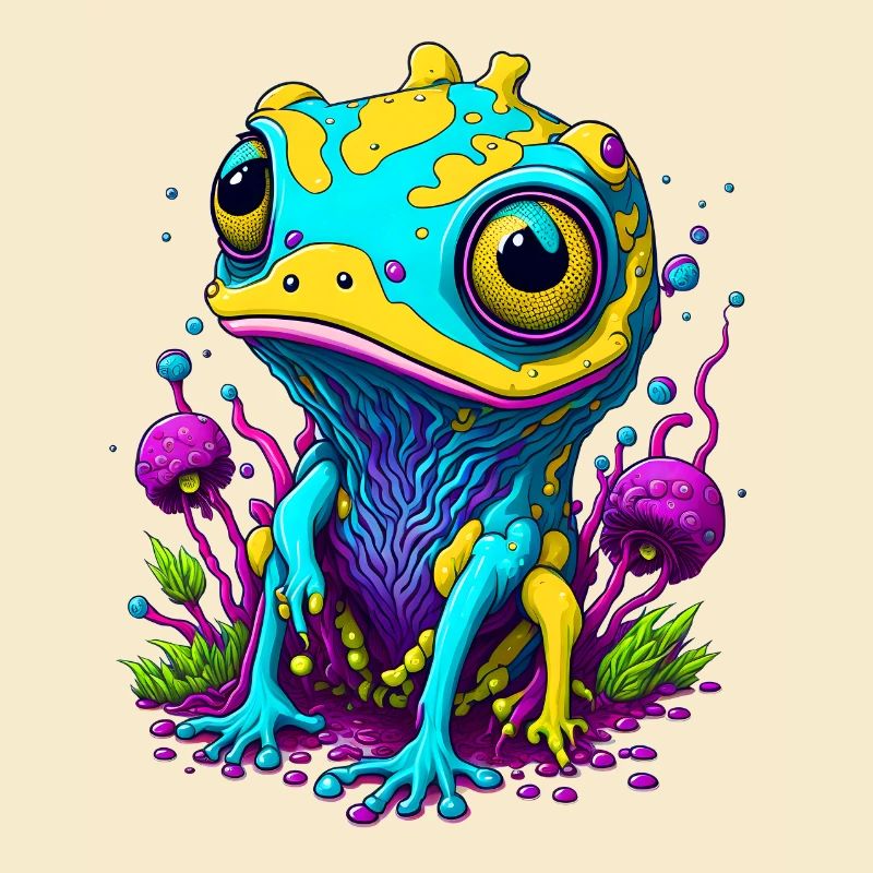 Trippy Frog 01