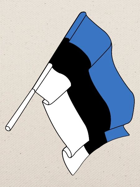 Flagge Estland