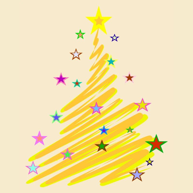 Weihnachtsstern-Baum