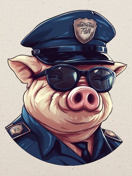 Schweinchen Polizei