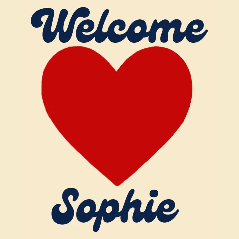 Sophie willkommen