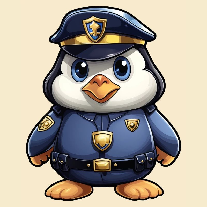Polizei Pinguin