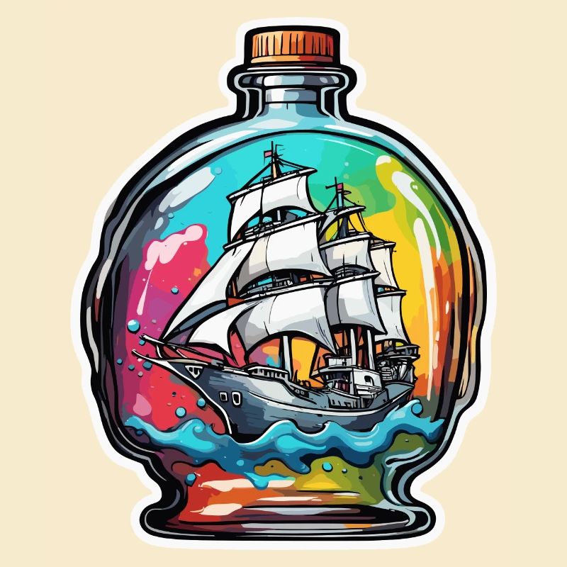 Ship in a Bottle / Message in a Bottle / Ahoy / Anchor