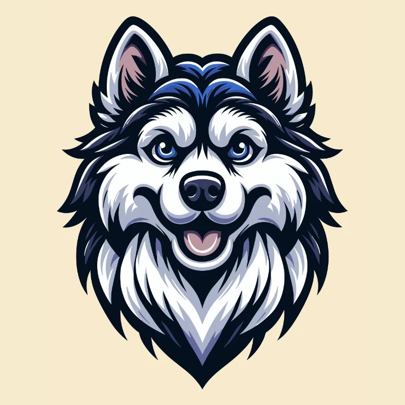 Niedlicher Wolf