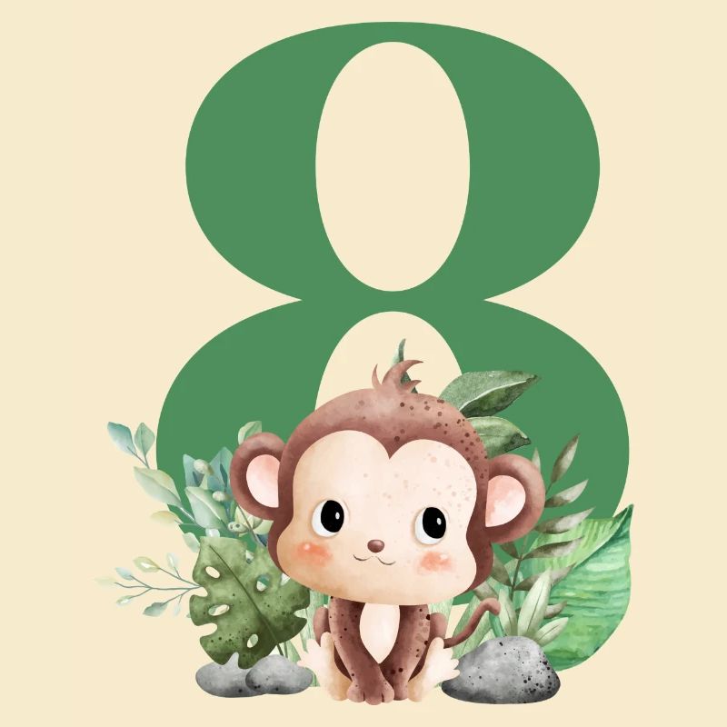 8th Birthday Monkey Safari