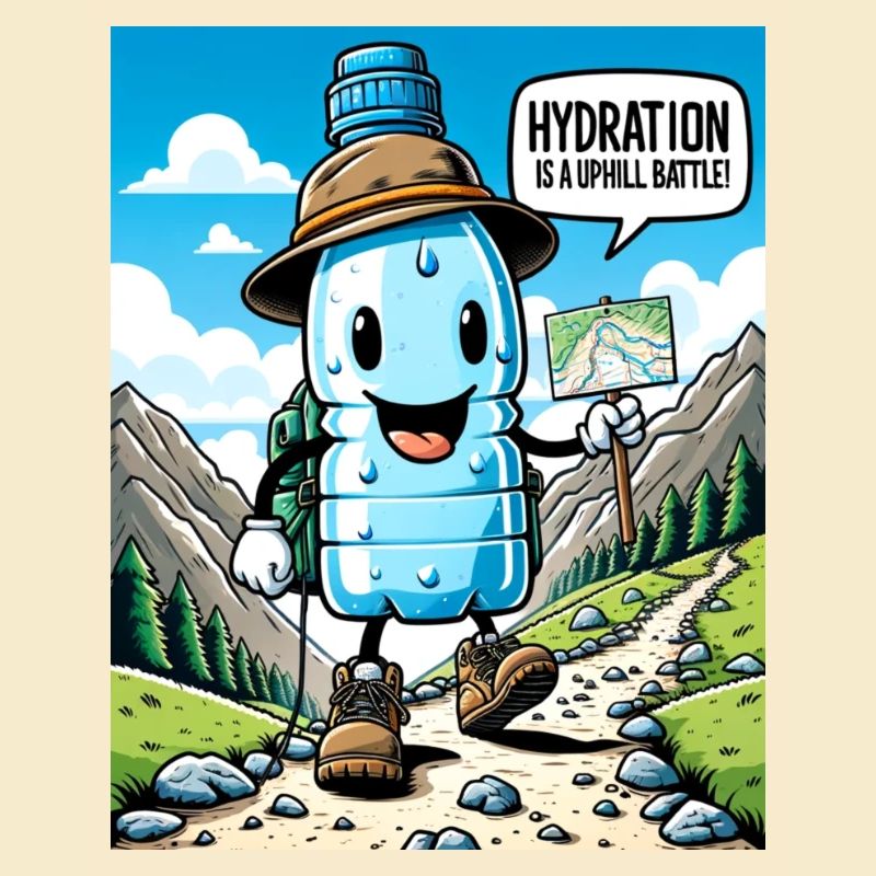 Hydration is a Uphill Battle