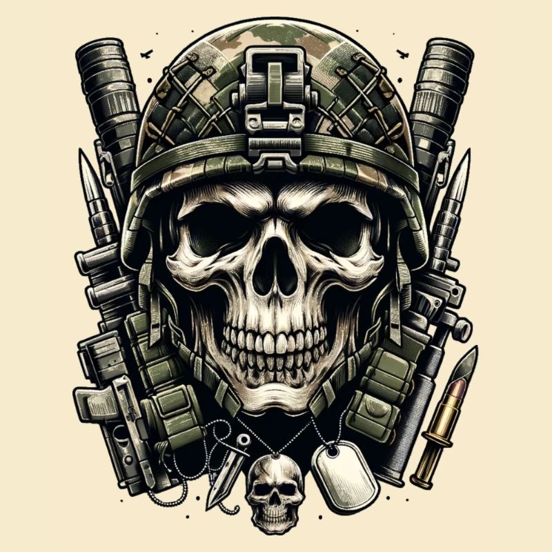 Warrior's Skull: Armed and Ready