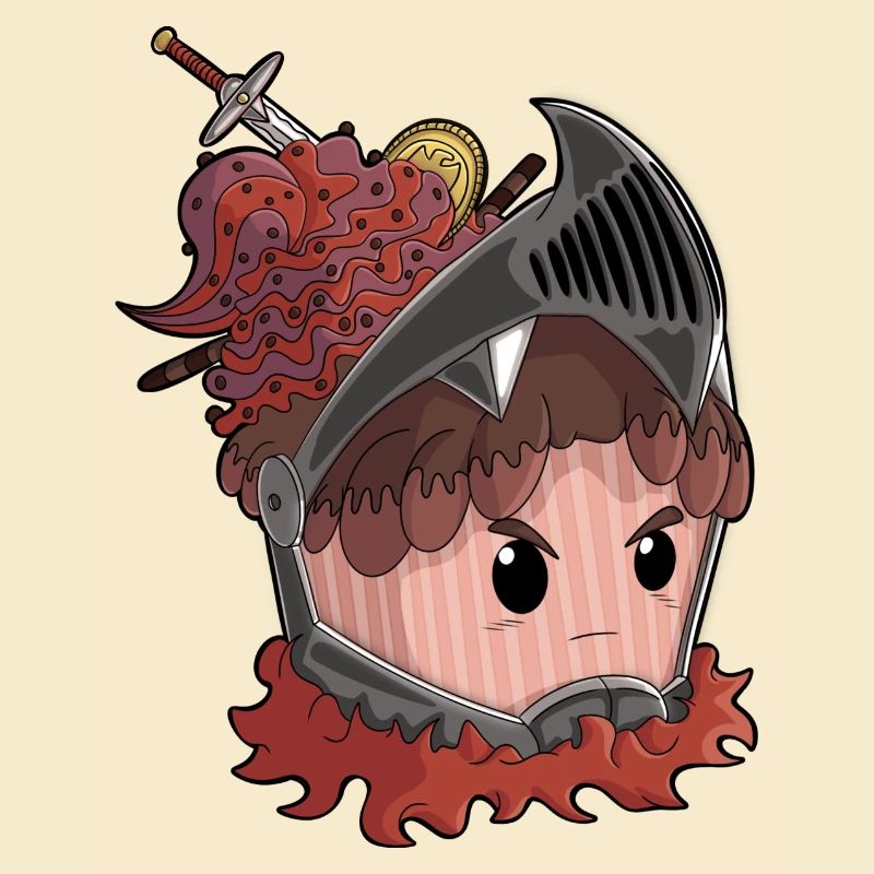 Knight Cupcake