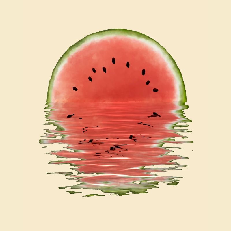 Coucher de soleil melon