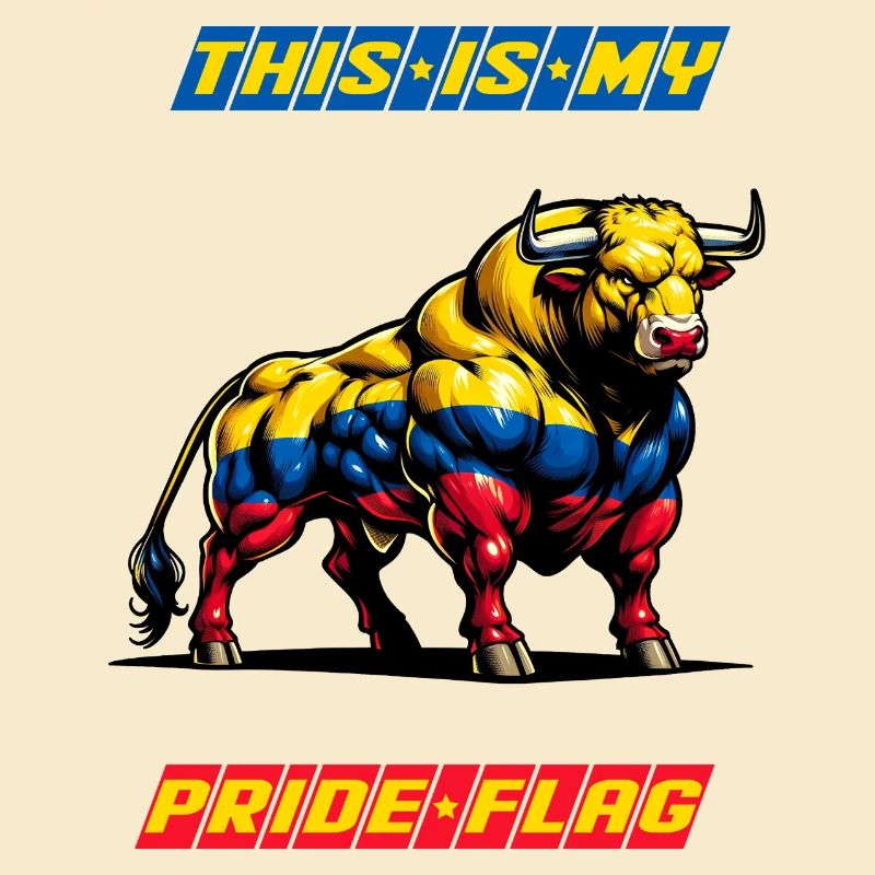 C'est mon fier drapeau, la Colombie