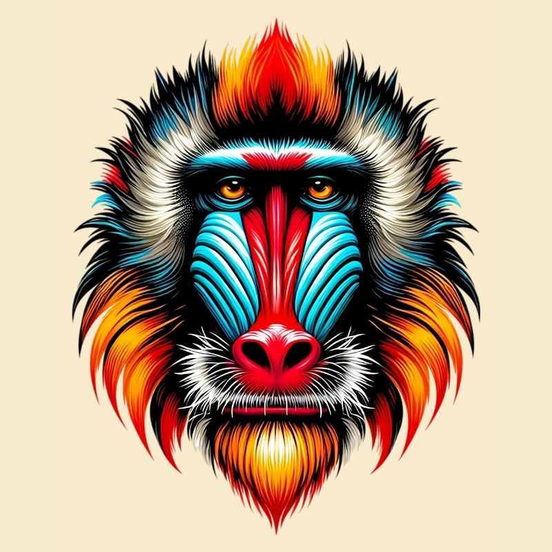 Mandrill Monkey