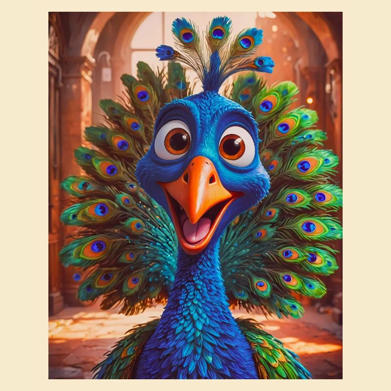 oiseaux super mignons autour du monde – Paon