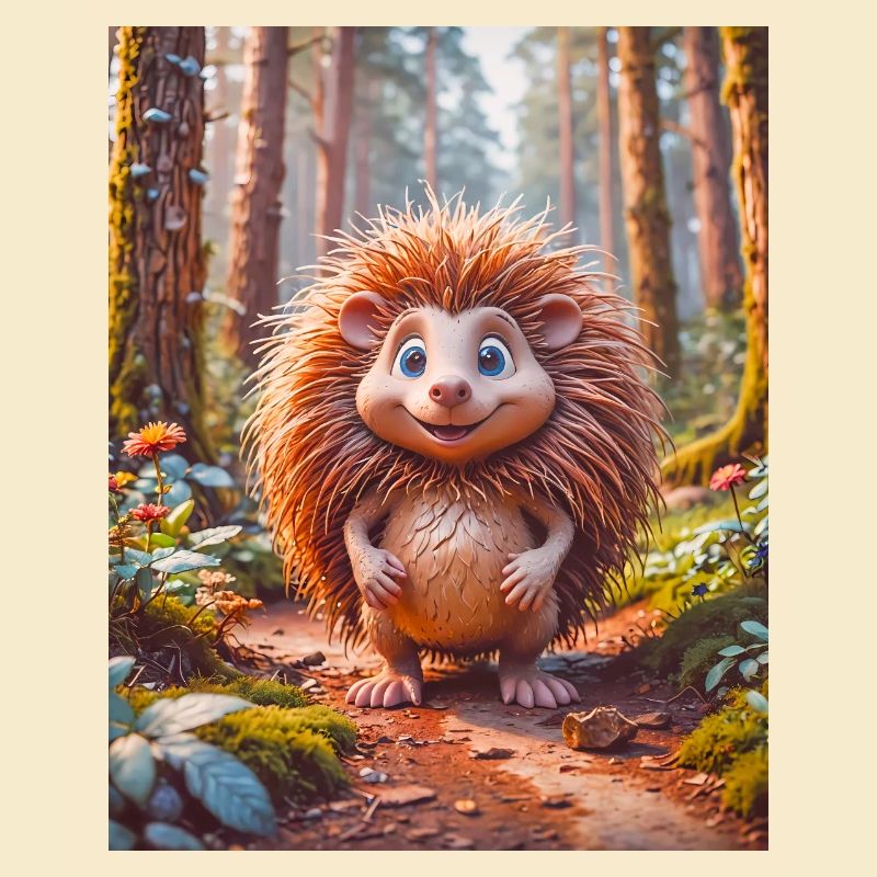 super mignon échidné australien à long nez