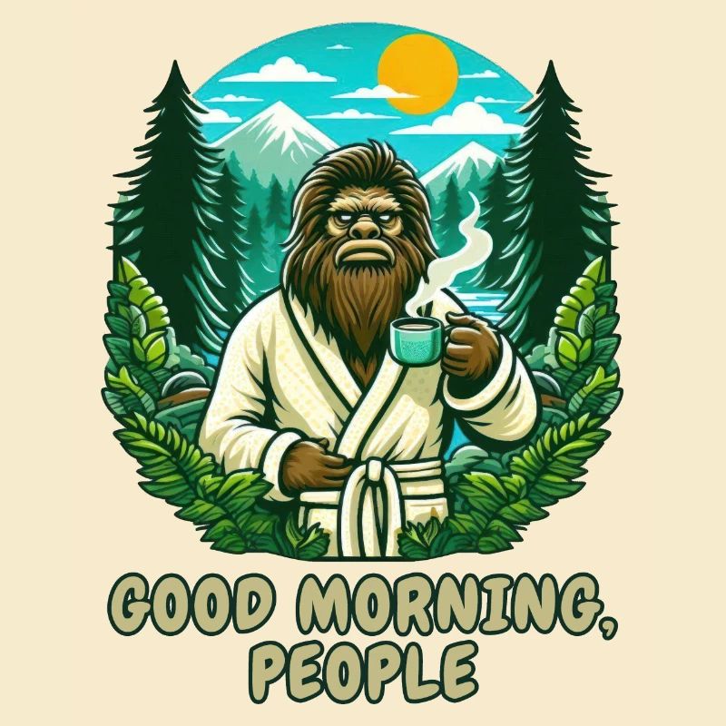 Sasquatch Der Morgenmensch