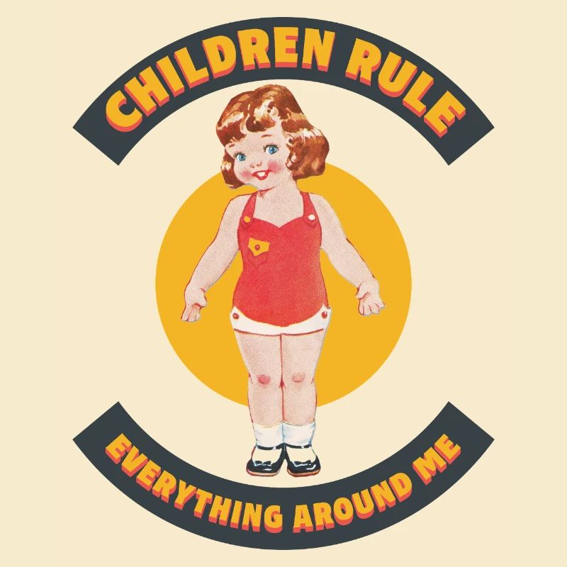 Children Rule – Lustiges Eltern-Design