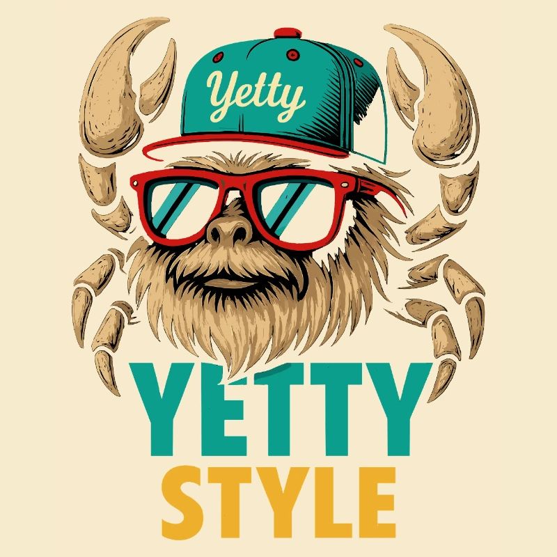 Yetty Style Yeti Graphic