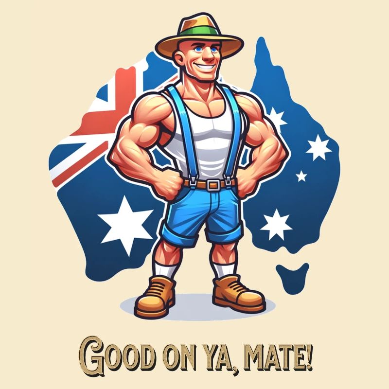 Australie Funny Design