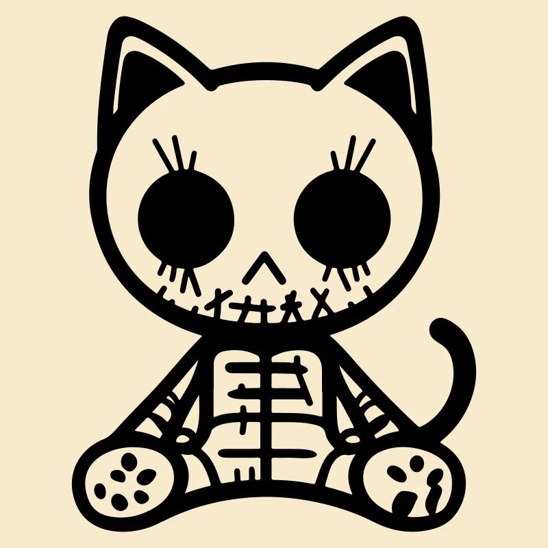Katze Zombie