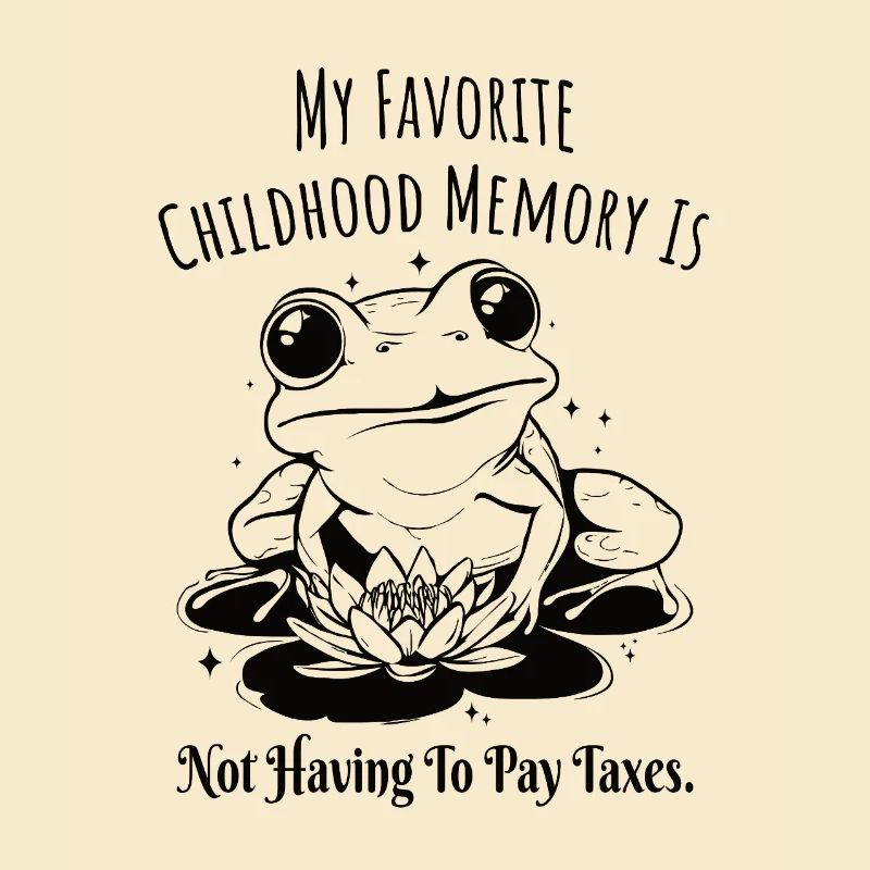 Sarkasmus Frosch-Nostalgie