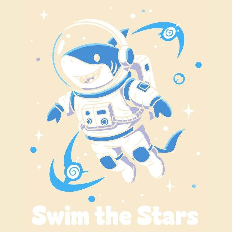 Space Shark Astronaut