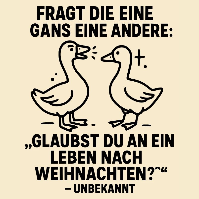 gans weihnachten witz leben danach