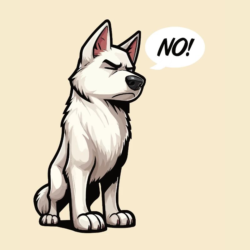 No Weißer Schäferhund Schäferhund Schäferhunde