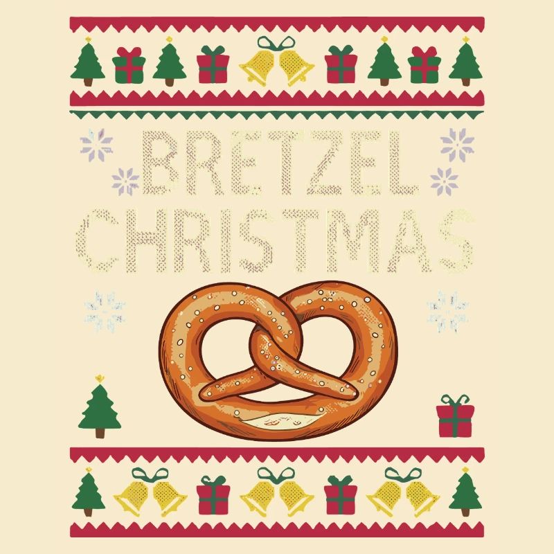 Brezel Weihnachten Lustiges Bäcker Geschenk