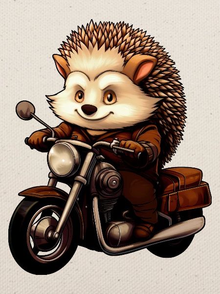 Motorrad Igel