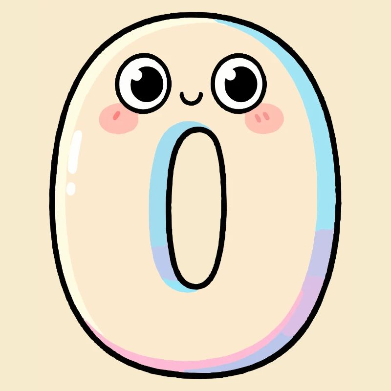 Zero Kawaii lächelt