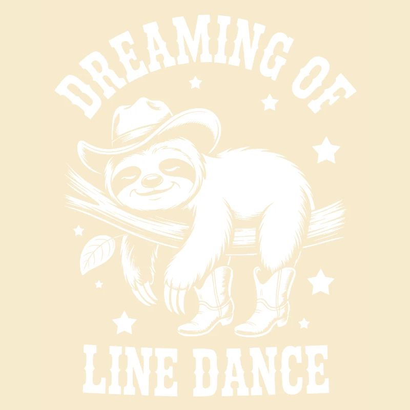 Faultier LineDance Cowboy