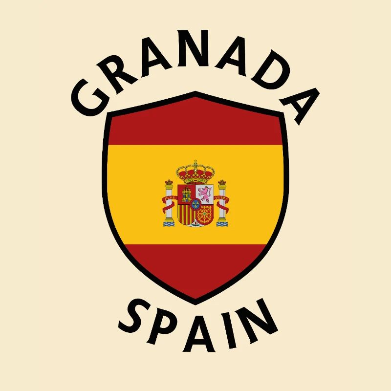 Granada-Spanien-Schild