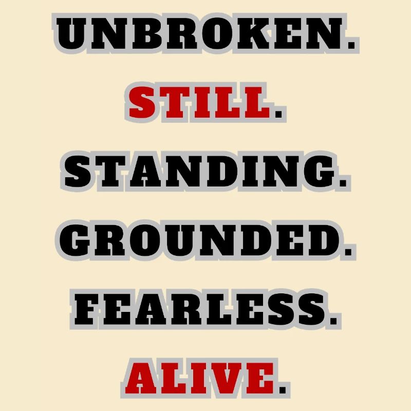 Unbroken Still Standing – Starkes Statement Quote 