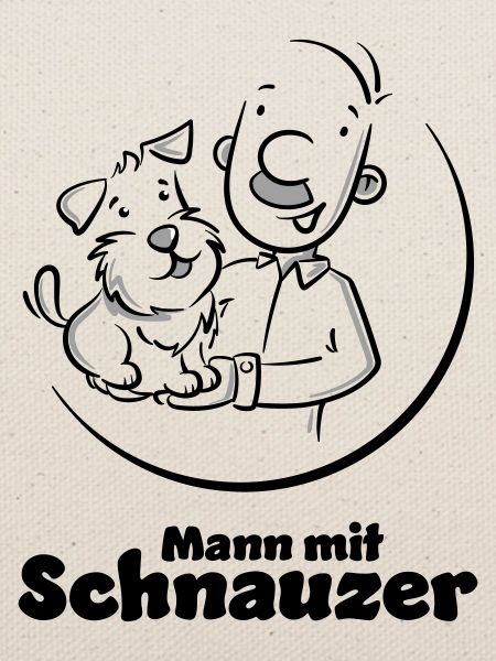 Mann mit Schnauzer (Oberlippenbart)