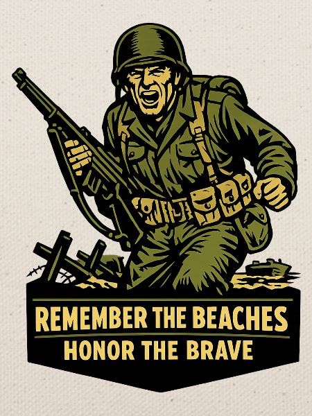 D-Day Tribute Remember The Beaches